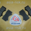 Колодки тормозные Toyota/Lexus D2278MH F Tundra/Sequoia/Land Cruiser#LX570 UZJ200 '2007-