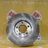 Диск тормозной 1J0615301L, ZM-1J0615301D F Skoda Octavia 1U2/1J1/9N1/9N3/6R1 256X22 5-100