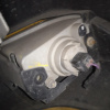 Бампер Chevrolet Epica V250 перед Daewoo решётка, туманки (треснута правая туманка) 96633961