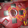 Стоп Hyundai Sonata EF/DA '2001-2013 L (трещины на стекле, скол на корпусе, сломано одно крепление) 92401-3D0
