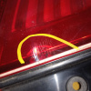 Стоп Kia Sorento BL/JC '2006-2009 L LED диодный (трещинки на стекле) 924-3E5