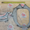 Кожух маховика Mitsubishi MD145533 + MD143462 Diamante/Sigma F07W 6G72/Y722D 2WD m/t 12 VALVE пластина между кпп и двс + крышка ( трамб. ) KF5M332SNQJ