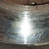 Маховик Mitsubishi 6G72/Y722D Diamante/Sigma F07W 2WD m/t ДЕФЕКТ + корзину KF5M332SNQJ ( диаметр диска 225 мм. ) ( 722W K1D ) MD159877