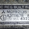 Генератор Mitsubishi 4D68 Chariot/RVR N48W/N28W 2 конт., с вакуумником ( L/S ) 12V. 90A. MD192135 / A3T11678