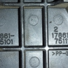 Гофра впускного коллектора Toyota 2TR Hiace TRH200 пластик ( на заслонку ) 17861-75100/-75101/-75110/-75111