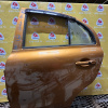 Дверь боковая NISSAN March K13 зад, лев Дефект (цена указана за голое железо)