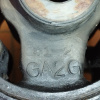Подушка двигателя Mazda KL/KF/K8 626/MX-6/Xedos-6 GE12/GE5B/CA12 '1992-1996 передняя ДЕФЕКТ F ( GA2G ) GA2G39050A