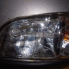 Зеркало Volvo S40 MS лев 10 проводов (трещинка в повторителе, царапины) 31278725 '2008