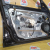Дверь боковая Mercedes C-Class W204 перед, лев в сборе, чёрный 197U (вмятина) A2047205900 '2008