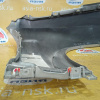 Крыло BMW X5 E70 '2007 перед, лев серебро (трещины, сломана рама и верх.крепление) 51657178393