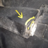 Крыло BMW X5 E70 '2006 перед, прав серое (треснуто крепл. фары, царапины) 51657178394