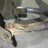 Рычаг MITSUBISHI EA1W, EA1A, EA3W, EA4A, EA5W, EA7A, EC1W, EC3W, EC5W, EC7W зад, прав в дефект