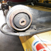 Балка Nissan P12 Primera 2WD DISK ABS. В сборе с тросами ручника. R 55501-AU001