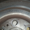 Маховик Ford AODA Focus 2 CAP '2006 2.0L 5MT MTX75 двухмассовый с корзиной и диском D=230 3M51-6477-EB