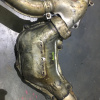 Глушитель Subaru Legacy BH5 EJ202 приемная труба с катализатором