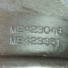 Гофра впускного коллектора Mitsubishi 4P10 Canter FEB резиновая + пластик + расходомер ME423046 / ME423351 + ML242837 + ME422097