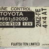 Компьютер Toyota Vitz 89661-52050 2NZ NCP15 4WD разъёмы компьютера в 2 ряда