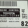 Компьютер Toyota Corolla Spacio 89661-13100 1ZZ ZZE122 2WD разъёмы компьютера в 3 ряда