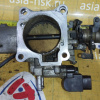 Заслонка дроссельная Toyota 1FZ-FE Land Cruiser FZJ105 '01.1998-08.2002 22210-66100 + 22270-66020 / 136800-1210 ДЕФЕКТ КОРПУСА без датчика положения