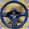 Руль Volkswagen Tiguan 5N1 '2011 3 спицы, чёрная кожа 5K0419091J