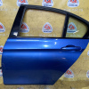 Дверь боковая BMW 3-Series F30 '2013 зад, лев синий Shadow-Line, в сборе, вмятины