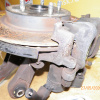 Ступица Subaru BS9/BSD/BSF/BSG Outback зад, лев 4WD В сборе с диском и суппортом. Диск вентилируемый . Диаметр-300мм. Суппорт с электроручником. 28411AL030