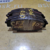 Колодки тормозные Honda Accord/Torneo CF3/CJ2/EP3/EP4/EU9/FD3/FG2/FK1/FK3/FN2/FN4 K20A ОСТАТОК 70-80% (под диск 260мм) F 45022-S0A-942/PF-8423