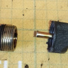 Трос спидометра Toyota 83710-14700 + 83770-30070 / 83770-22120 Supra JZA70 1JZ-GTE 2WD a/t 30-42LE низ две части ( ЖЕЛЕЗНЫЙ УГЛОВОЙ 120 мм + КОРОТКИЙ 