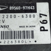 Компьютер Daihatsu YRV 89560-97H43 / 112200-6380 K3-VE M201G
