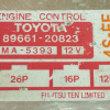 Компьютер ДВС Toyota Carina 89661-20823 4S-FE ST170