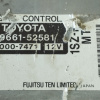 Компьютер ДВС Toyota Vitz 89661-52581 1SZ-FE SCP10 2WD m/t разъёмы компьютера в 2 ряда