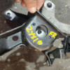 Подушка двигателя Toyota 2ZR-FXE C-HR ZYX10 перед, прав 1230537341