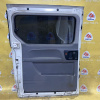 Дверь боковая Hyundai H1/Grand Starex TQ зад, лев Wagon белая, с накладкой, царапины