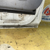 Дверь боковая Hyundai H1/Grand Starex TQ зад, лев Wagon белая, с накладкой, царапины