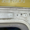 Дверь боковая Hyundai H1/Grand Starex TQ зад, лев Wagon белая, с накладкой, царапины