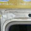 Дверь боковая Hyundai H1/Grand Starex TQ зад, лев Wagon белая, с накладкой, царапины