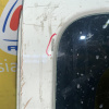 Дверь боковая Hyundai H1/Grand Starex TQ зад, лев Wagon белая, с накладкой, царапины