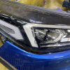 Ноускат Hyundai Tucson TL/D3 '2019 турбо, синий, дефект бампера