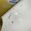 Крыло Hyundai i20 PB/PBT '2011 перед, лев под повторитель, белое, вмятины, залом 663111J000