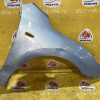 Крыло Hyundai i30 FD/JD '2009 перед, прав под повторитель, голубое, вмятины, царапины
