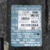 Компрессор кондиционера NISSAN QG15/QG18 '2003 3 болта ДЕФЕКТ ШКИВА 92600-8N200