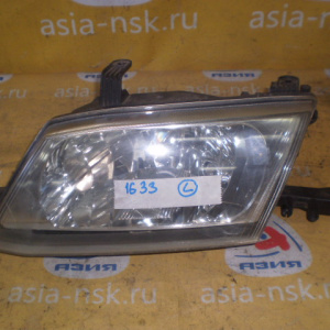 Фара NISSAN лев Wingroad Y11 '1999 хром