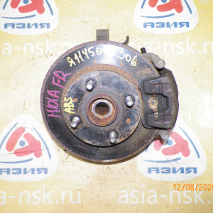 Ступица Toyota M100A/M101A/M110A/M111A Duet перед, прав 2WD/4WD ABS со ступицы..В сборе с диском и суппортом. Диаметр диска-234мм. Суппорт-V16. 43211-97202.43