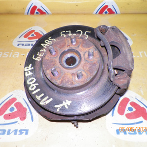 Ступица Toyota ST190/ST191/CT190/AT190/AT191/AT192 Caldina/Corona/Carina 3S-FE/4S-FE перед, прав 2WD Без ABS. В сборе.5шпилек. Суппорт-(57-25).Диаметр диска-2