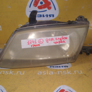 Фара NISSAN лев AD Y11 '2002 хром Дефект стекла