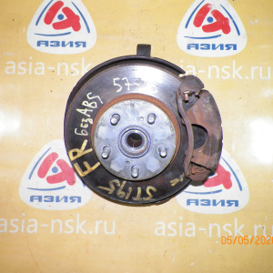 Ступица Toyota ST195/CT195/ST215 Caldina/Carina/Corona перед, прав 4WD Без ABS. В сборе. 5x100.Диаметр диска-255мм.Толщина-25мм. Суппорт-(57-25). 43211-20240.