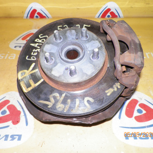 Ступица Toyota ST195/CT195/ST215 Caldina/Carina/Corona перед, прав 4WD Без ABS. В сборе. 5x100.Диаметр диска-255мм.Толщина-25мм. Суппорт-(57-25). 43211-20240.