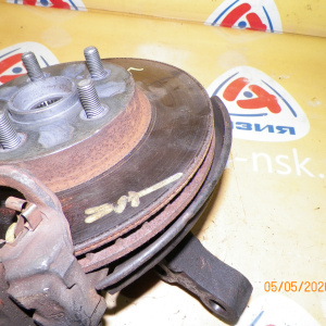 Ступица Toyota ST195/CT195/ST215 Caldina/Carina/Corona перед, прав 4WD Без ABS. В сборе. 5x100.Диаметр диска-255мм.Толщина-25мм. Суппорт-(57-25). 43211-20240.