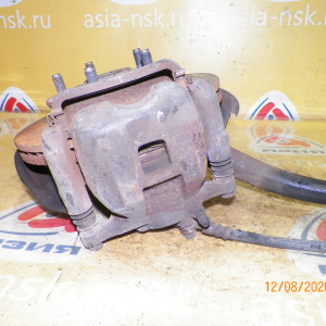 Ступица Toyota GX90/LX90/SX90/GX100/LX100/SX100 Mark II/Chaser/Cresta перед, лев 2WD Без ABS.Диаметр диска-255мм.Суппорт(PE57A).В сборе с диском и суппортом.