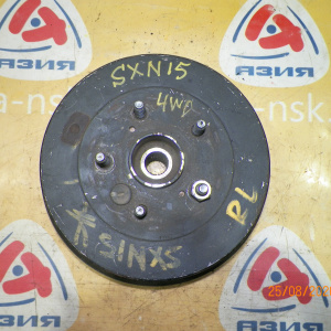 Ступица Toyota SXN15/SXM15/ACN15/ACM15 Gaia/Ipsum/Nadia зад, лев 4WD ABS.Барабанные тормоза. В сборе с барабаном и колодками. 42409-42010.42301-44020.42431